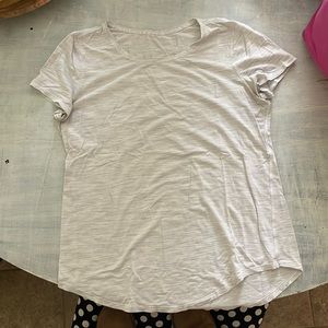 Lululemon short sleeve workout top. Size 4.